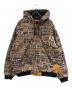 Supreme（シュプリーム）の古着「Dash Snow Hooded Work Jacket」｜イエロー×ブラック