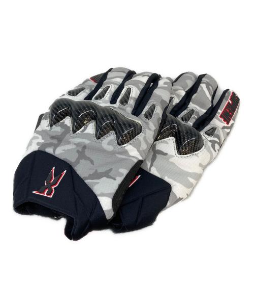 SUPREME（シュプリーム）Supreme (シュプリーム) FOX RACING (フォックスレーシング) DMX Bomber Gloves グレー サイズ:SIZE Mの古着・服飾アイテム