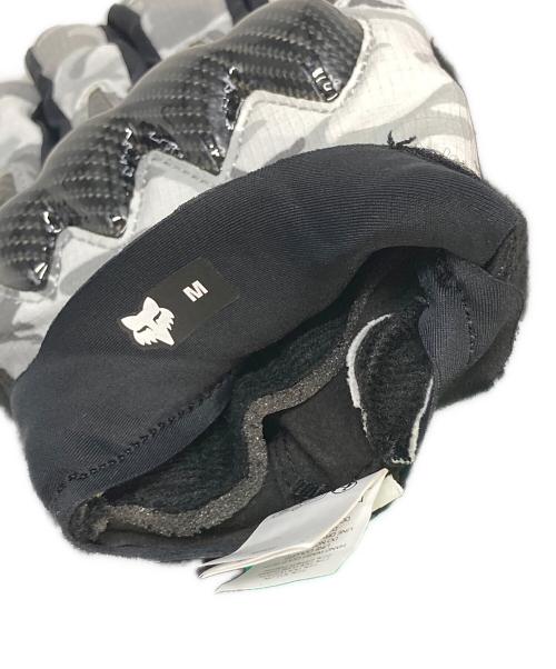SUPREME（シュプリーム）Supreme (シュプリーム) FOX RACING (フォックスレーシング) DMX Bomber Gloves グレー サイズ:SIZE Mの古着・服飾アイテム