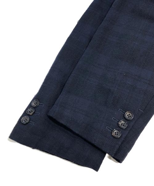 COMME des GARCONS HOMME（コムデギャルソン オム）COMME des GARCONS HOMME (コムデギャルソン オム) チェック柄セットアップ ネイビー サイズ:SIZE Mの古着・服飾アイテム