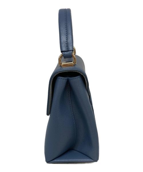 FURLA（フルラ）FURLA (フルラ) Furla 1927 トップハンドル MINI ブルーの古着・服飾アイテム