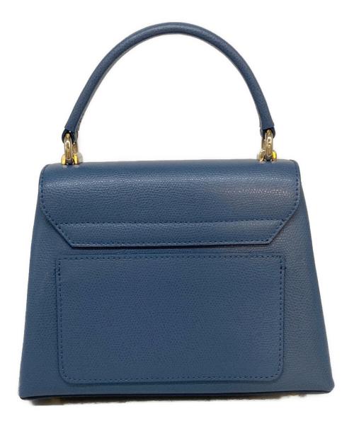 FURLA（フルラ）FURLA (フルラ) Furla 1927 トップハンドル MINI ブルーの古着・服飾アイテム