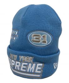 SUPREME×New Era（シュプリーム×ニューエラ）の古着「Football Beanie」｜ブルー