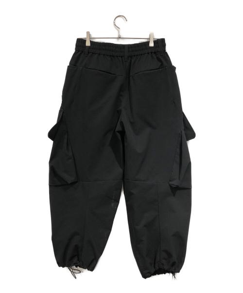 CLESSTE（クレスト）CLESSTE (クレスト) SOFT SHELL WIDE CAGO PANTS ブラック サイズ:SIZE 1の古着・服飾アイテム