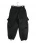 CLESSTE (クレスト) SOFT SHELL WIDE CAGO PANTS ブラック サイズ:SIZE 1：18000円