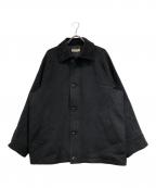 JOURNAL STANDARD relumeジャーナルスタンダード レリューム）の古着「HIGH LAND WOOL ハンティング ショートブルゾン」｜ブラック