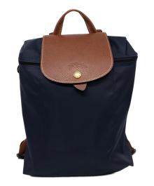 LONGCHAMP（ロンシャン）の古着「ル プリアージュ バックパック」｜ネイビー
