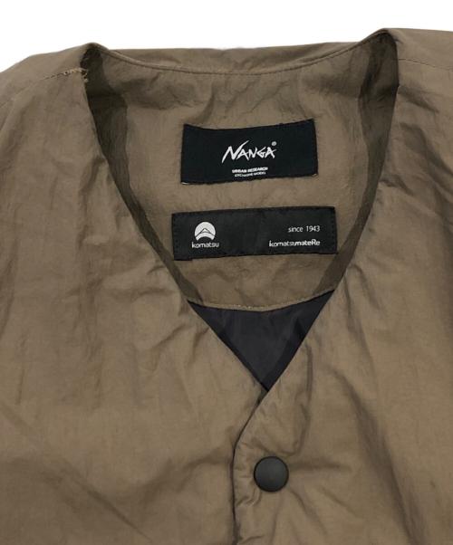 NANGA（ナンガ）NANGA (ナンガ) URBAN RESEARCH (アーバンリサーチ) ダウンジャケット オリーブ サイズ:SIZE Mの古着・服飾アイテム