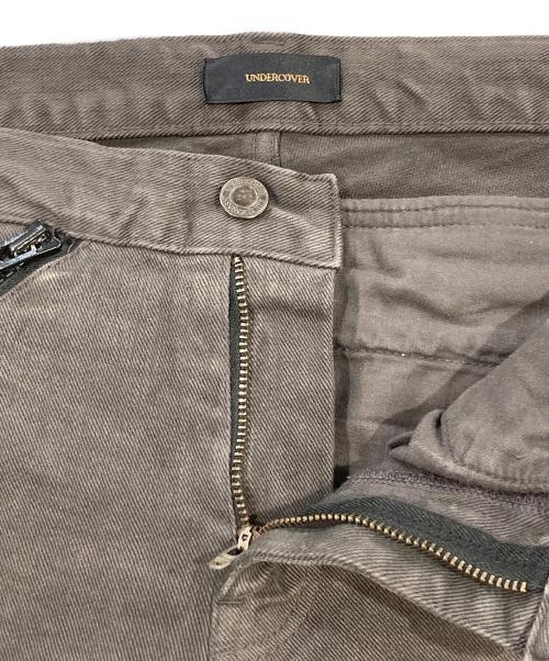 UNDERCOVER（アンダーカバー）UNDERCOVER (アンダーカバー) スキニーZIPパンツ グレー サイズ:SIZE 4の古着・服飾アイテム