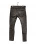 UNDERCOVER (アンダーカバー) スキニーZIPパンツ グレー サイズ:SIZE 4：10000円