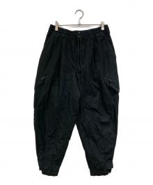 Y-3（ワイスリー）の古着「WRKWR PANTS」｜ブラック