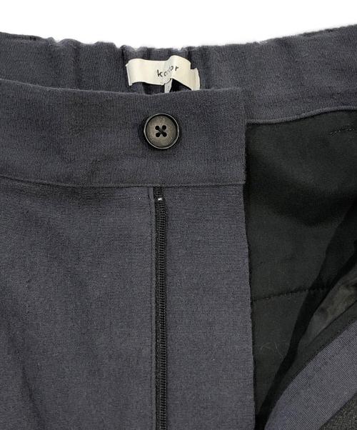 kontor（コントール）KONTOR (コントール) 3タックウールパンツ グレー サイズ:SIZE 2の古着・服飾アイテム