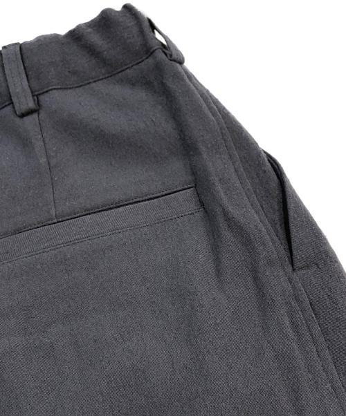 kontor（コントール）KONTOR (コントール) 3タックウールパンツ グレー サイズ:SIZE 2の古着・服飾アイテム