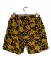 Supreme (シュプリーム) Nylon Water Short Black Floral ブラック×イエロー サイズ:SIZE S：9000円
