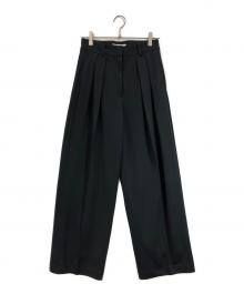 TODAYFUL（トゥデイフル）の古着「Doubletuck Twill Trousers」｜ブラック