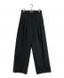 TODAYFUL（トゥデイフル）の古着「Doubletuck Twill Trousers」｜ブラック