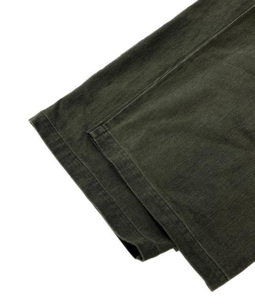 YOKE（ヨーク）YOKE (ヨーク) COTTON 1TUCK WIDE-LEG BAKER PANTS グリーン サイズ:SIZE 1の古着・服飾アイテム