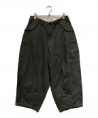 is-nessイズネス）の古着「NU MILITARY BALLOON PANTS」｜グリーン