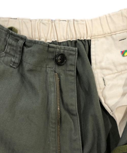 is-ness（イズネス）is-ness (イズネス) NU MILITARY BALLOON PANTS グリーン サイズ:-の古着・服飾アイテム
