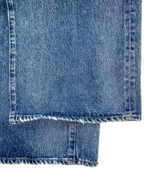 NEEDBY heritage（ニードバイヘリテージ）NEEDBY heritage (ニードバイヘリテージ) ワイドデニムパンツ ブルー サイズ:25の古着・服飾アイテム