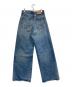 NEEDBY heritage (ニードバイヘリテージ) ワイドデニムパンツ ブルー サイズ:25：18000円