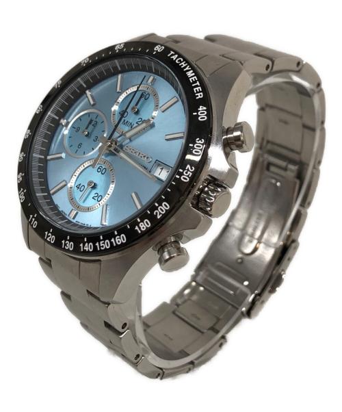 SEIKO（セイコー）SEIKO (セイコー) リストウォッチ ブルー×シルバーの古着・服飾アイテム