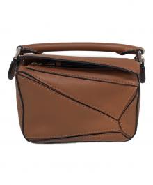 LOEWE（ロエベ）の古着「ナノパズルバッグ」｜ブラウン