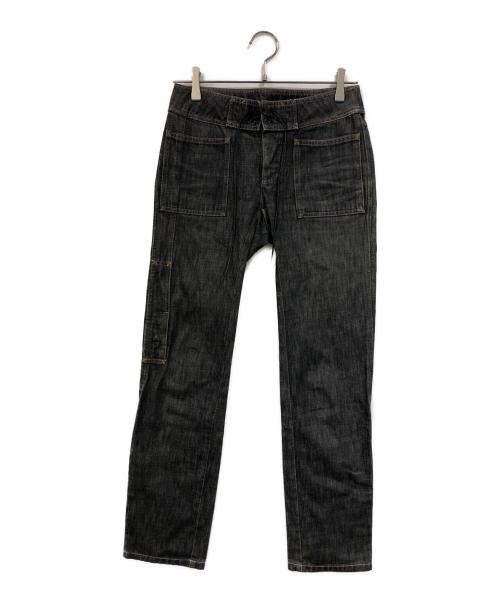 GUCCI（グッチ）GUCCI (グッチ) デザインデニムパンツ インディゴ サイズ:SIZE 38の古着・服飾アイテム