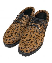 Timberland×WACKO MARIA（ティンバーランド×ワコマリア）の古着「LEOPARD 3EYE CLASIC LUG」｜ブラウン