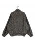 COUTURE D'ADAM (クチュールドアダム) Summer Tweed ZIP JK ホワイト×ブラック サイズ:38：35000円