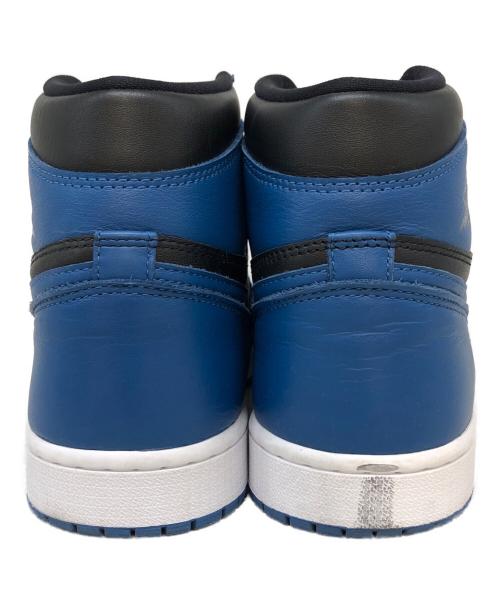 NIKE（ナイキ）NIKE (ナイキ) AIR JORDAN 1 RETRO HIGH OG ブルー×ブラック サイズ:28cmの古着・服飾アイテム