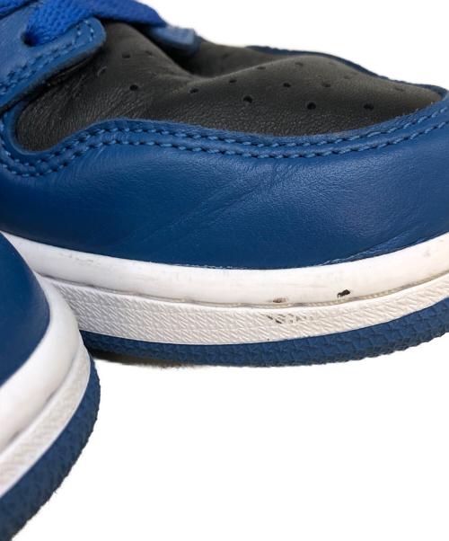 NIKE（ナイキ）NIKE (ナイキ) AIR JORDAN 1 RETRO HIGH OG ブルー×ブラック サイズ:28cmの古着・服飾アイテム