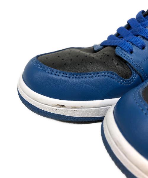 NIKE（ナイキ）NIKE (ナイキ) AIR JORDAN 1 RETRO HIGH OG ブルー×ブラック サイズ:28cmの古着・服飾アイテム