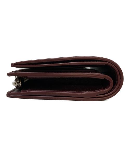 LOEWE（ロエベ）LOEWE (ロエベ) パズルコンパクトウォレット ベージュ×ブルーの古着・服飾アイテム