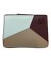 LOEWE（ロエベ）の古着「パズルコンパクトウォレット」｜ベージュ×ブルー