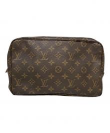 LOUIS VUITTON（ルイ ヴィトン）の古着「モノグラムコスメポーチ」｜ブラウン