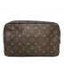 LOUIS VUITTON (ルイ ヴィトン) モノグラムコスメポーチ ブラウン：40000円