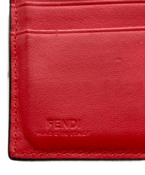 FENDI（フェンディ）FENDI (フェンディ) 2つ折り財布 ブラックの古着・服飾アイテム