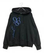 PS Paul SmithＰＳポールスミス）の古着「グラフィックデザインパーカー」｜ブラック