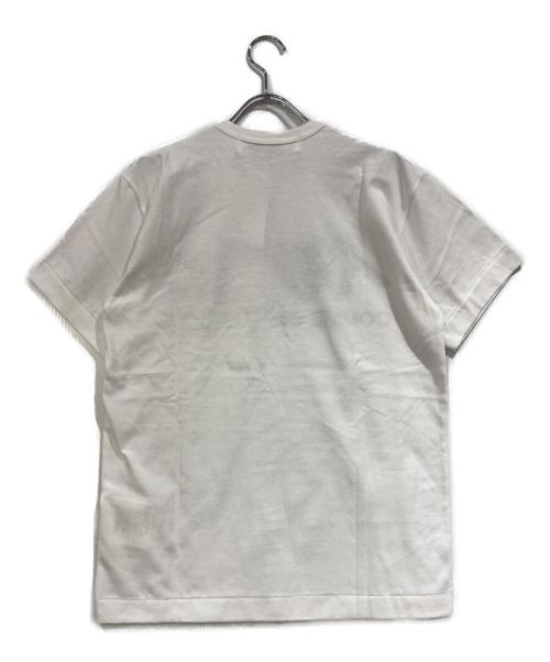 PLAY COMME des GARCONS（プレイコムデギャルソン）PLAY COMME des GARCONS (プレイコムデギャルソン) Printed Logo Play T-Shirt ホワイト サイズ:Sの古着・服飾アイテム