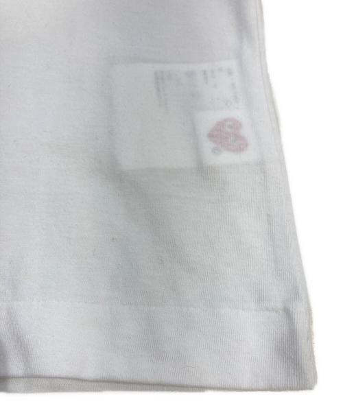 PLAY COMME des GARCONS（プレイコムデギャルソン）PLAY COMME des GARCONS (プレイコムデギャルソン) Printed Logo Play T-Shirt ホワイト サイズ:Sの古着・服飾アイテム