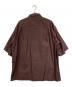 MARGARET HOWELL (マーガレットハウエル) オーバーサイズS/Sシャツ ブラウン サイズ:SIZE L：8000円