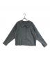 MARGARET HOWELL（マーガレットハウエル）の古着「SILK POPLIN/長袖ブラウス」｜ブルー