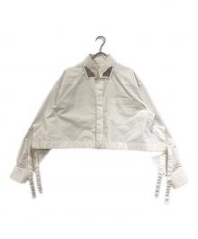 TOGA PULLA（トーガ プルラ）の古着「Metal collar shirt」｜ホワイト