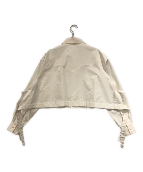 TOGA PULLA（トーガ プルラ）TOGA PULLA (トーガ プルラ) Metal collar shirt ホワイト サイズ:36の古着・服飾アイテム