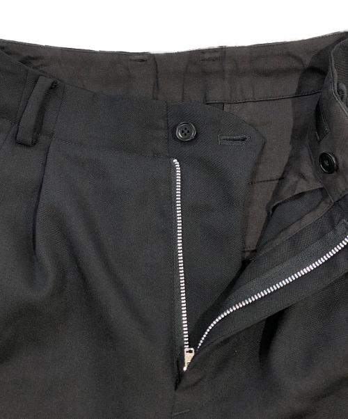 08sircus（ゼロエイトサーカス）08sircus (ゼロエイトサーカス) Dobby cloth side zip pants ブラック サイズ:SIZE 0の古着・服飾アイテム