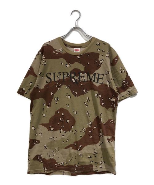 SUPREME（シュプリーム）Supreme (シュプリーム) Chocolate Chip Camo RX Tee ブラウン サイズ:SIZE Mの古着・服飾アイテム