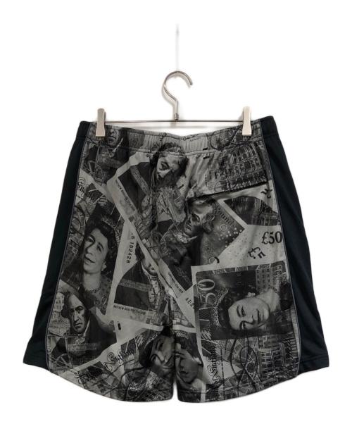 SUPREME（シュプリーム）Supreme (シュプリーム) Pounds Soccer Short ブラック×グレー サイズ:SIZE Sの古着・服飾アイテム