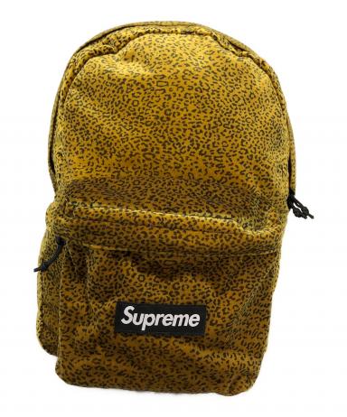 中古・古着通販】Supreme (シュプリーム) velvet backpack tan leopard