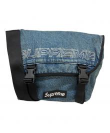 SUPREME（シュプリーム）の古着「Denim Messenger Bag」｜ブルー